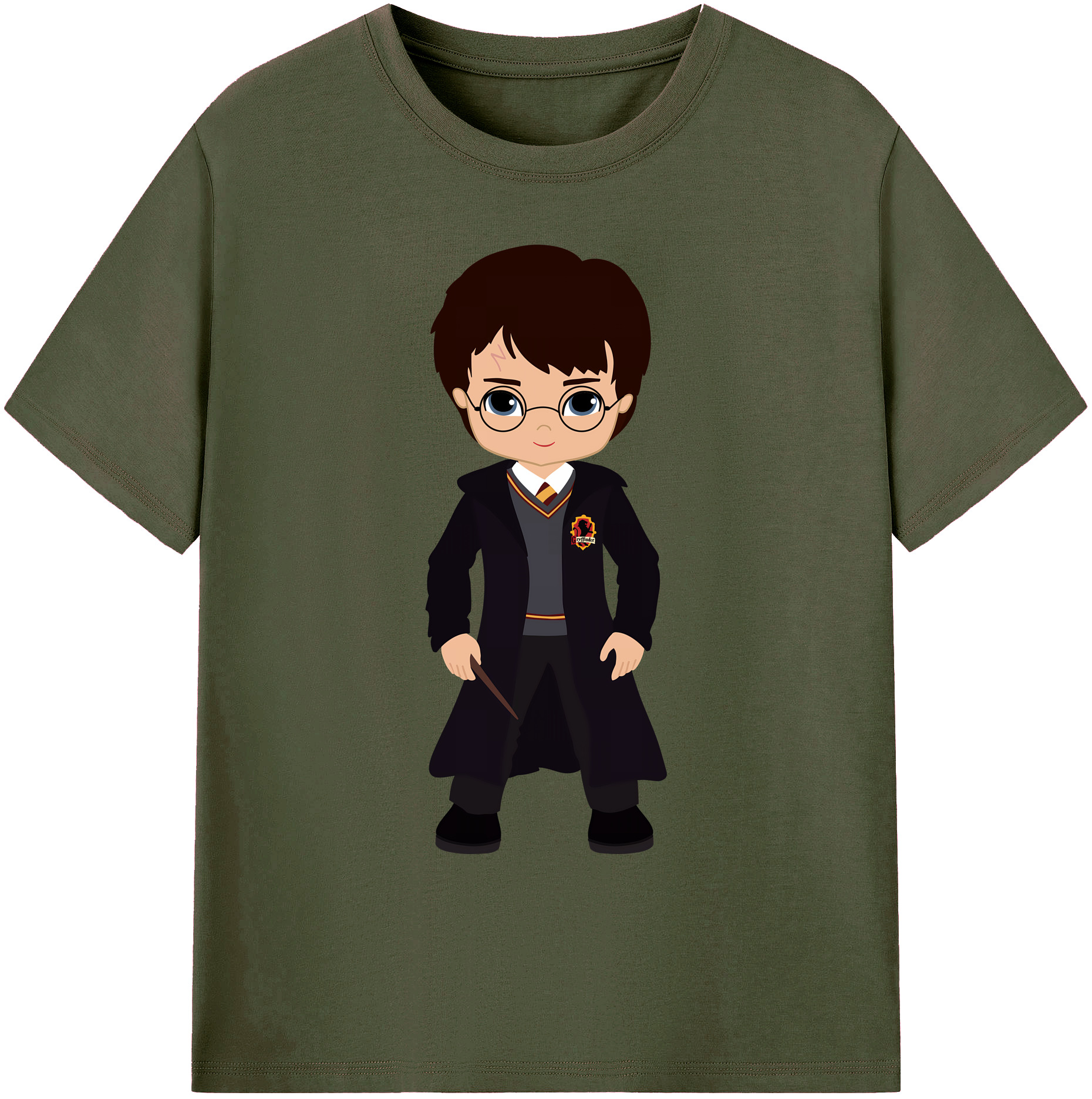 （画像用） Harry Potter ハリー・ポッターシリーズ 綿100％ メンズ半袖Tシャツ｜肌触りやわらか＆通気性
